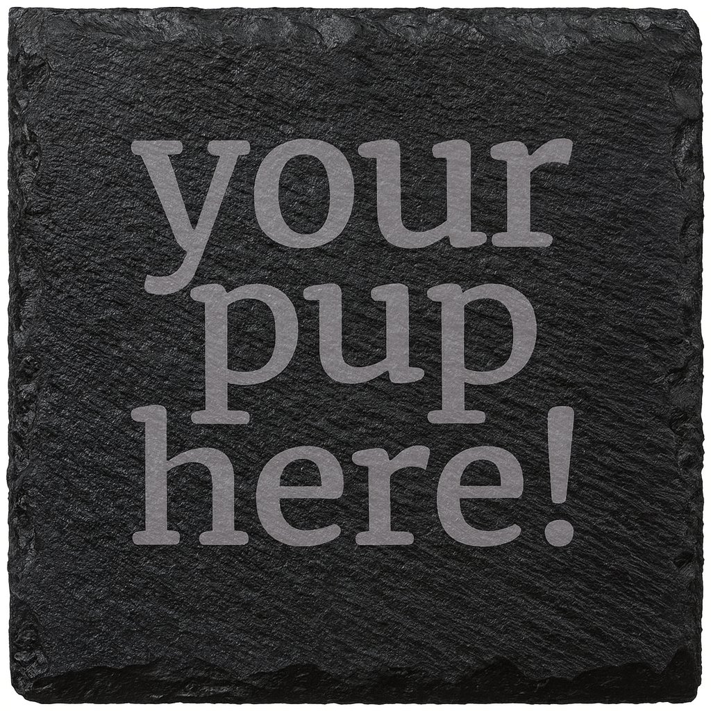 Personalized Pet Photo Slate Coasters - Engraved Dog Lover Gift (Set of 4) - Image 16