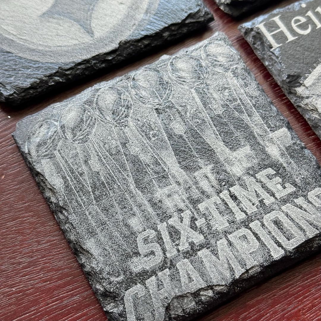Pittsburgh Steelers Slate Coasters: Secret Santa Gift for him - Image 3