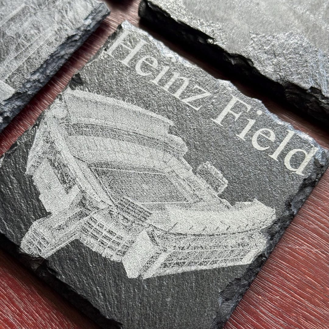 Pittsburgh Steelers Slate Coasters: Secret Santa Gift for him - Image 4