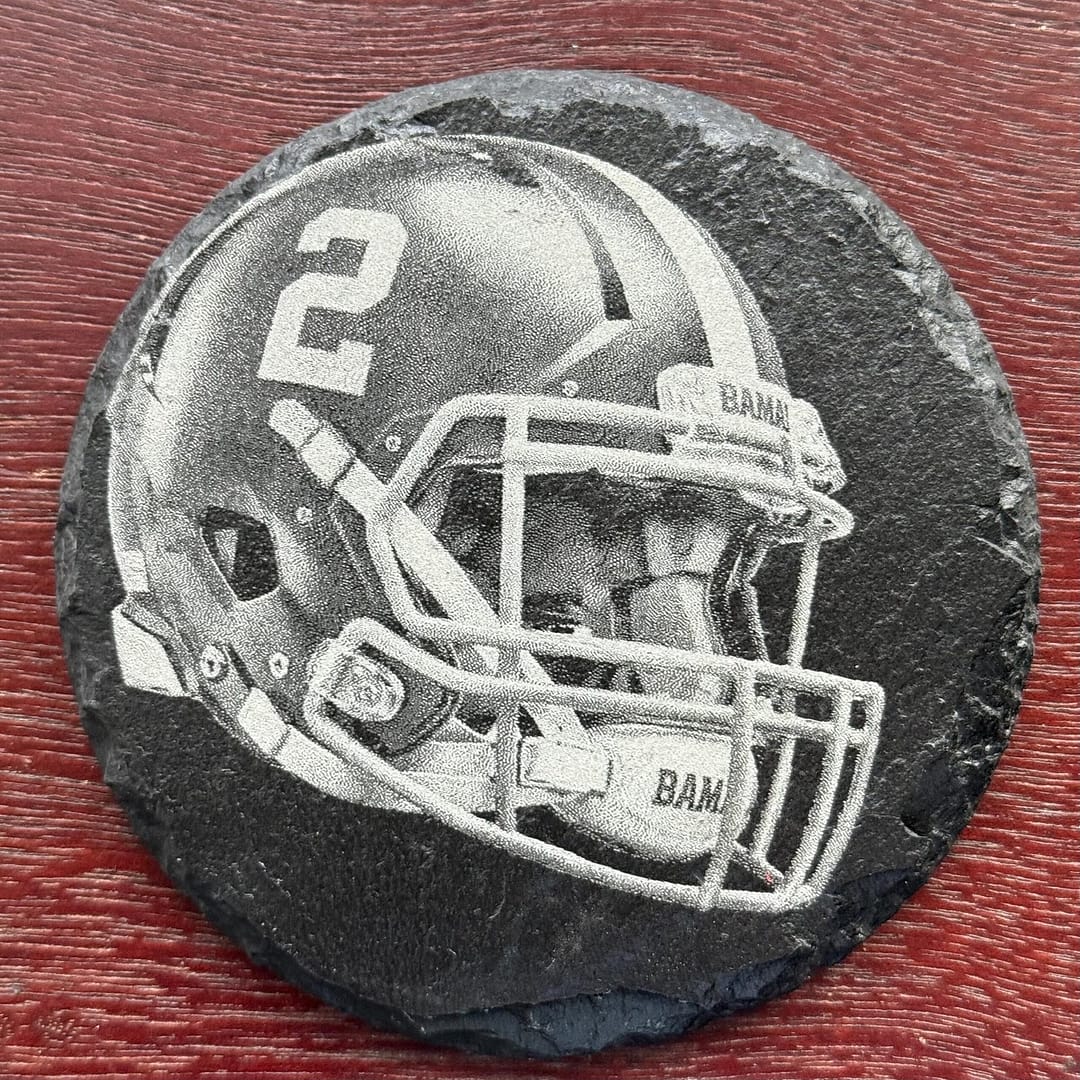 Alabama Crimson Tide Slate Coasters Set of 4 | Roll Tide Gift - Image 4