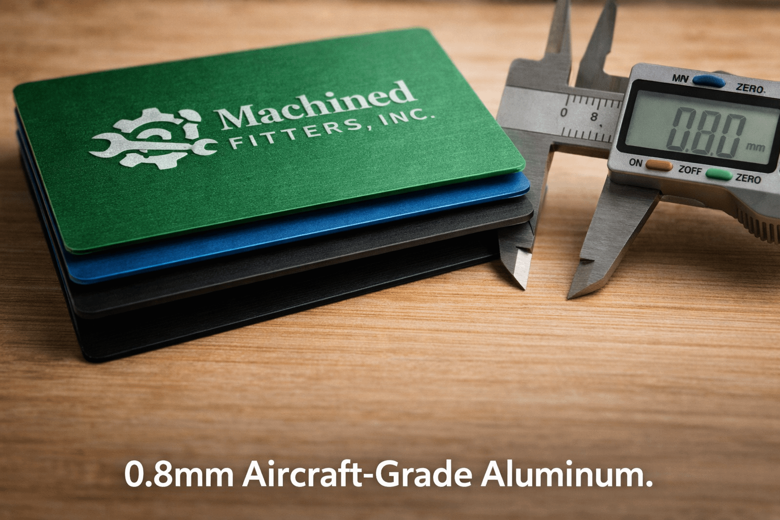 Custom Engraved Business Cards – Premium Adonized Aluminum - Image 6