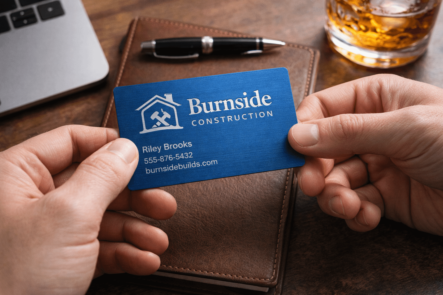 Custom Engraved Business Cards – Premium Adonized Aluminum - Image 4