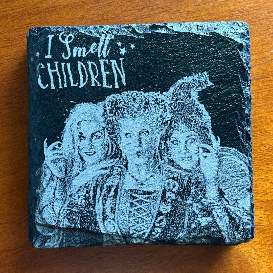 Hocus Pocus Slate Coaster Set - Great Gift! - Image 4