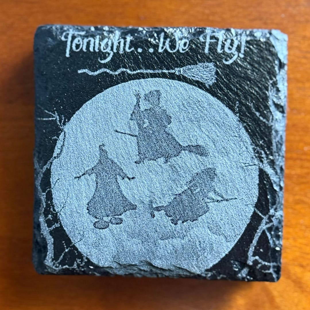 Hocus Pocus Slate Coaster Set - Great Gift! - Image 3