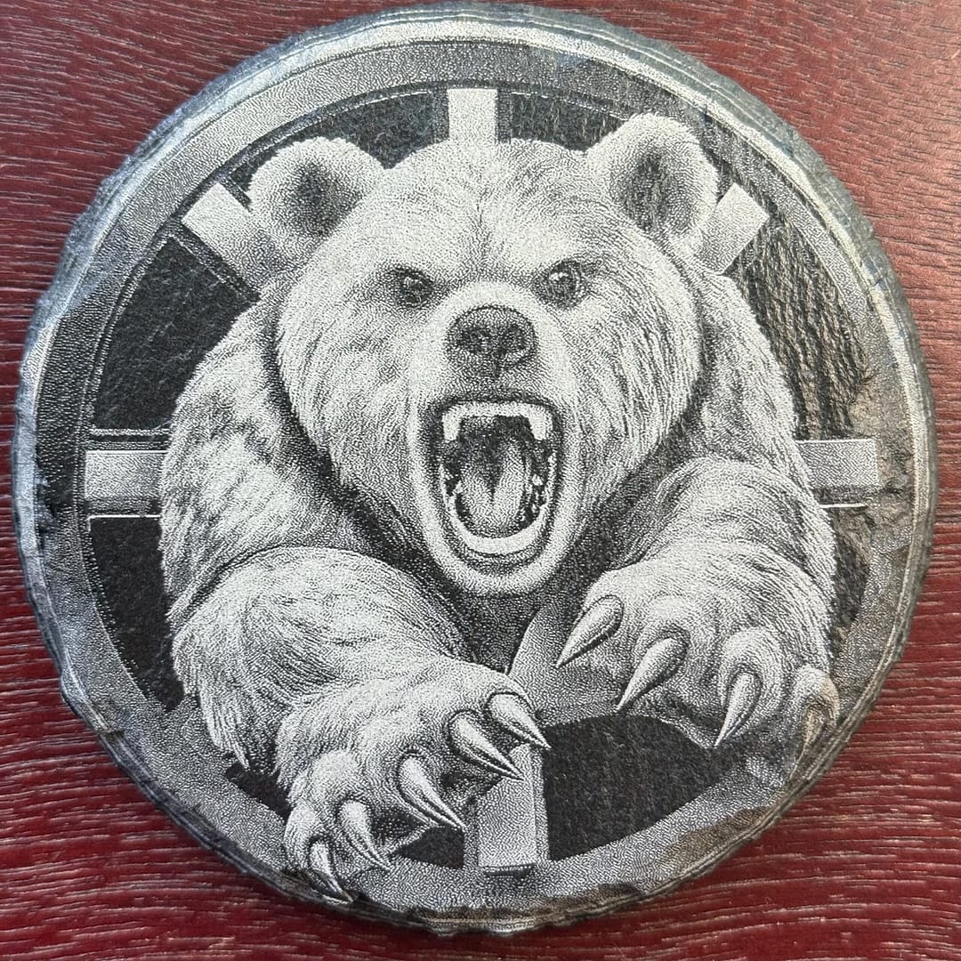 Boston Bruins Fan Gift | Laser Engraved Slate Coaster Set (4) - Image 8